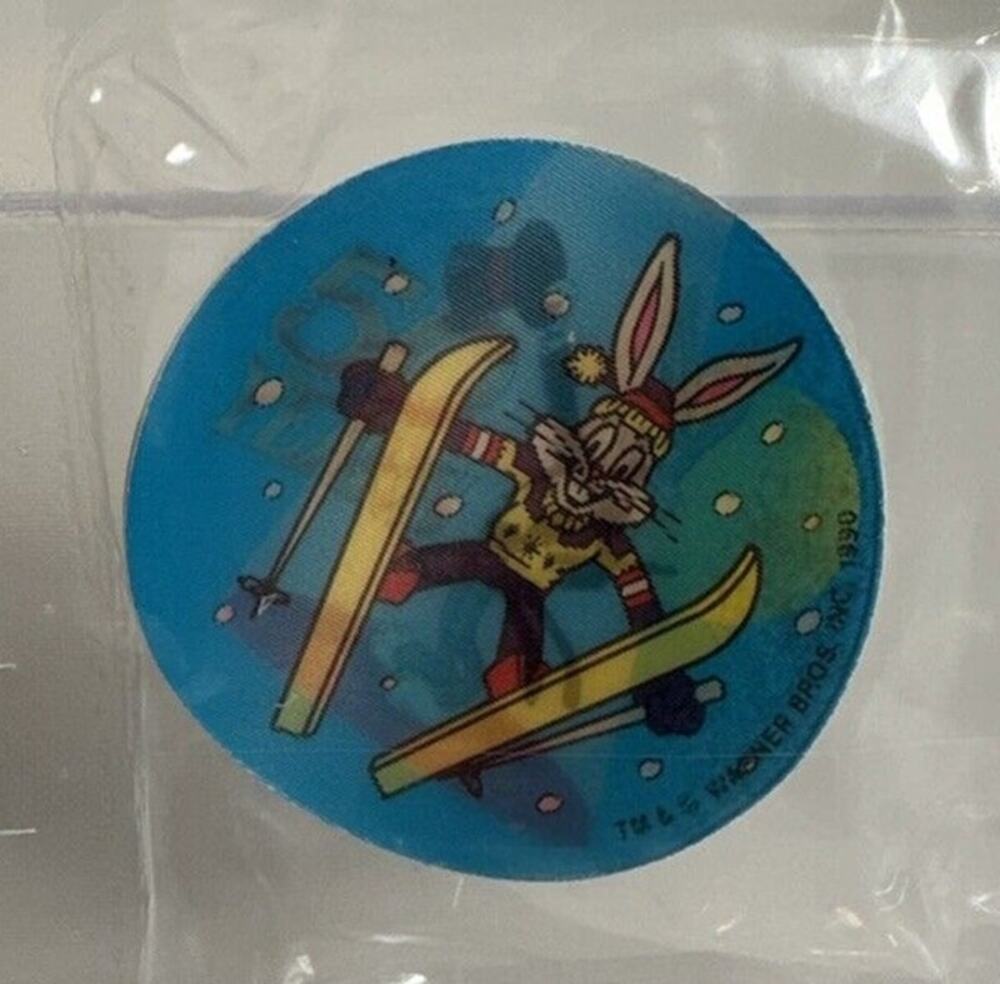 1990 Happy 50th Birthday Cheerios Promotion Holographic Sticker New Sealed